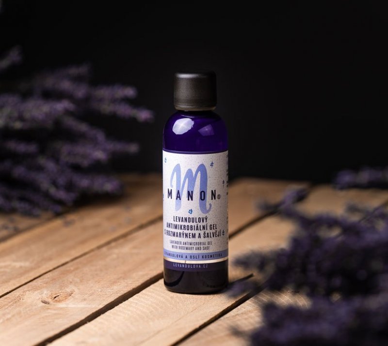 Lavender antimicrobial gel with rosemary and sage 100 ml