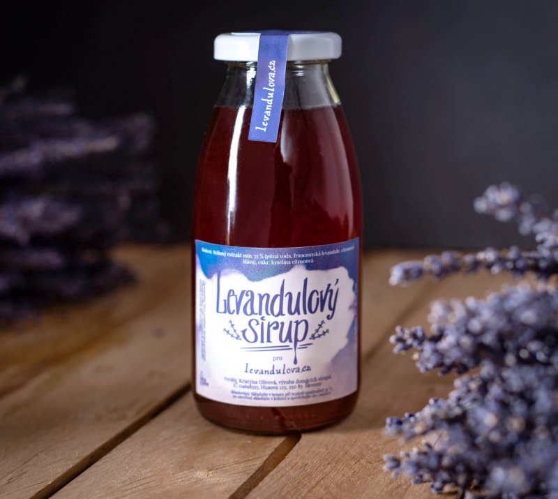 Levandulový sirup